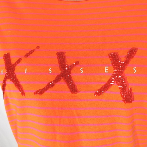 GAI MATTIOLO🇮🇹ORANGE COTTONE TOP - Picture 2 of 5